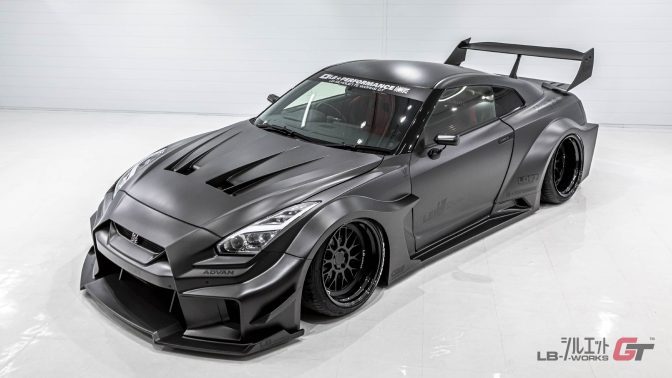 LBWK Style Widebody Kit for Nissan GT-R R35