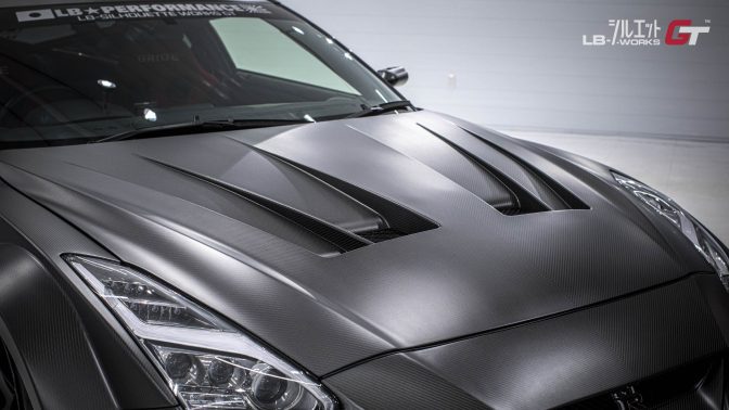 LBWK Style Widebody Kit for Nissan GT-R R35