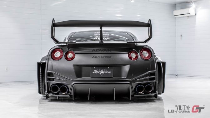 LBWK Style Widebody Kit for Nissan GT-R R35