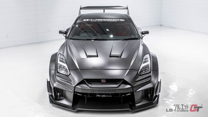 LBWK Style Widebody Kit for Nissan GT-R R35