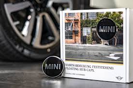 MINI Floating Wheel Center Caps – Gloss Black with LED