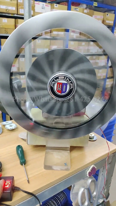 BMW Alpina Floating Wheel Center Caps – OEM Style