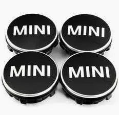 MINI Floating Wheel Center Caps – Gloss Black with LED